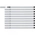 STABILO Pen 68 Fasermaler hellgrau 10er Pack