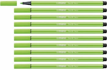 STABILO Pen 68 Fasermaler neongr&uuml;n 10er Pack