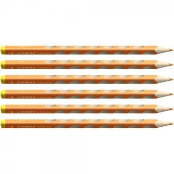 STABILO EASYcolors Linksh&auml;nder 6er Pack gelb orange