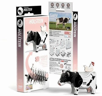 Eugy 3D Bastelset Holstein Kuh Eugy 3D Bastelset Holstein Kuh