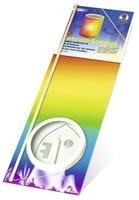 URSUS Laternenzeit Laternen-Bastelset Regenbogen, Set 4