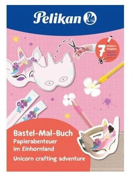 Pelikan Malbuch Einhornland Bastel-Mal-Buch 32 Seiten (101554)