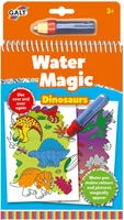 Jumbo Malset 1004660 Water Magic Dinosaurier, Wassermalbuch m. Wasserstift, 6...
