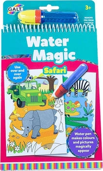 Galt Jumbo Malset Water Magic Safari Wassermalbuch 6 Seiten (1004927)