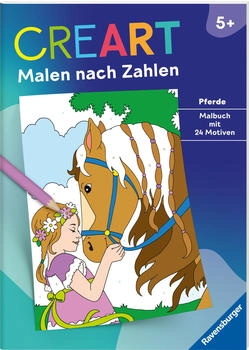 Ravensburger Kreativit&auml;t CreArt Malen nach Zahlen Pferde (48911)