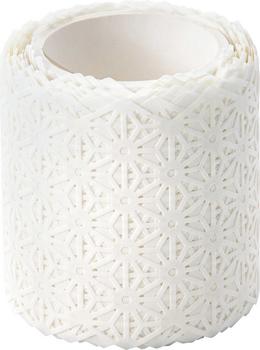 Folia Washi-Dekor Bl&uuml;ten wei&szlig;