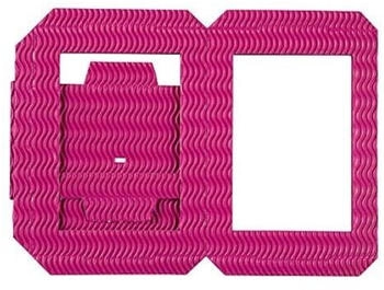 Folia Laternen-Zuschnitt groß rechteckig, pink