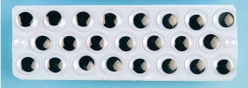 Glorex Wackelaugen 10mm 28St.