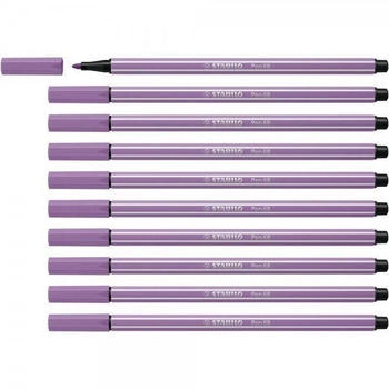 STABILO Pen 68 Fasermaler grauviolett 10er Pack