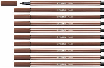 STABILO Pen 68 Fasermaler siena 10er Pack