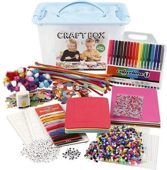 Creativ Company DIY Sets Basisversion Hobbybox, Sortierte Farben
