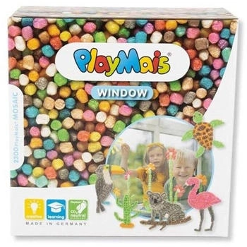 PlayMais Window Mosaic - Dieren, 2300dlg.