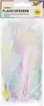 Folia Flauschfedern, 10 g, Pastellfarben Folia Flauschfedern, 10 g, Pastellfarben