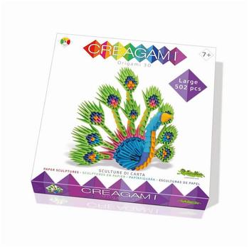 CreativaMente Origami 3D Pfau, 502 Teile