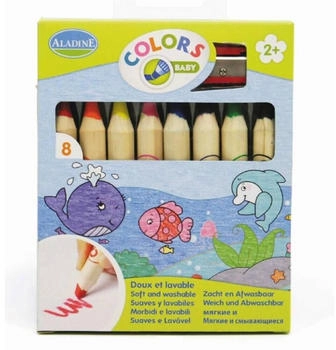 AladinE 8 Jumbo Malstifte