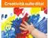 Crayola Mini Kids 3 auswaschbare Fingerfarben, gelb, rot, blau