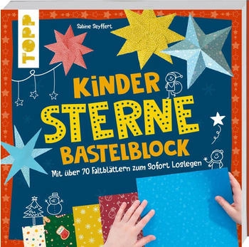 Topp Kinder-Sterne-Bastelblock