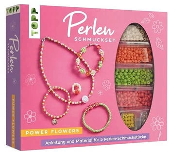 Topp Perlen-Schmuckset - Power Flowers