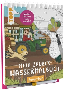 Topp Düsener:Mein Zauber-Wassermalbuch Bauer