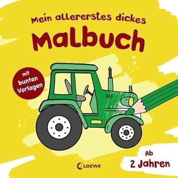 Loewe Verlag Mein allererstes dickes Malbuch (Traktor)