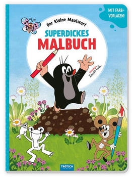 Trötsch Der kleine Maulwurf Superdickes Malbuch Ausmalbuch