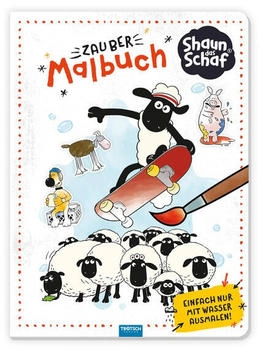 Trötsch Shaun das Schaf Zaubermalbuch