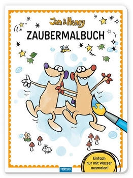 Trötsch Malbuch Jan und Henry Zaubermalbuch