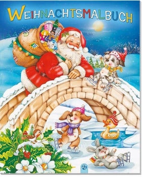 Trötsch Kleines Weihnachtsmalbuch