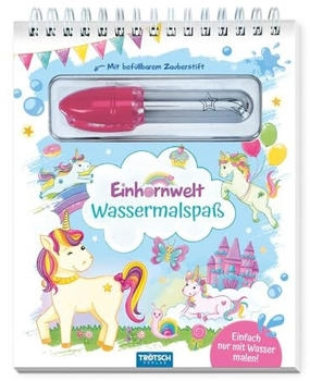 Trötsch Wassermalspaß mit Zauberstift Einhornwelt