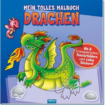 Trötsch Mein tolles Malbuch Drachen