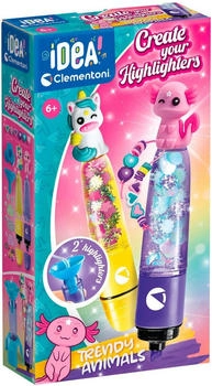 Clementoni Deine Highlighter Set Trendy Animals