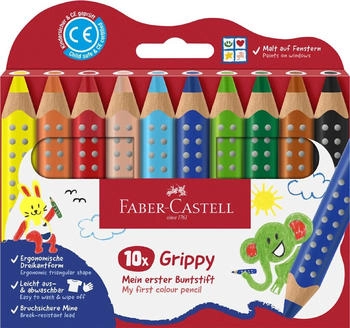 Faber-Castell Buntstifte Grippy 10er Set