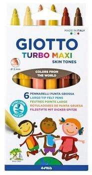 Giotto Fasermaler Turbo Maxi Hautfarben