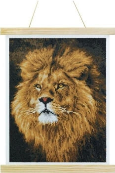 Craft Buddy Crystal Art Scroll Löwe "Majestic Mane" (CAS-04L)