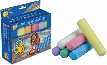 Pustefix MALEFIX Stra&szlig;enmalkreide 12er Packung mehrfarbig (45020002)