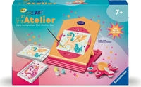 Ravensburger Malen nach Zahlen "CreArt, Malen nach Zahlen - Neon Atelier Einhorn"
