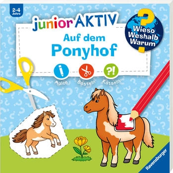 Ravensburger Wieso? Weshalb? Warum? junior AKTIV: Auf dem Ponyhof