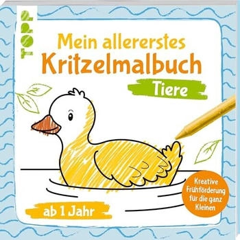 Topp Mein allererstes Kritzelmalbuch Tiere