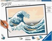 Ravensburger Malen nach Zahlen "CreArt, ART Collection: Gro&szlig;e Welle (Hokusai)" Made