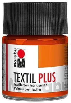 Marabu Textil Plus Stoffmalfarbe Rotorange 50 ml (17150005023)