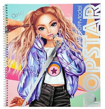 Depesche TOPModel Popstar Malbuch mit 60 Seiten (12228)