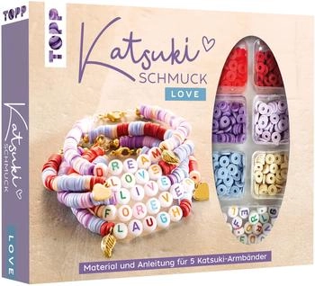 Topp Katsuki Schmuckset mit Buchstabenperlen - LOVE (18401)