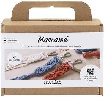 Creativ Company Mini Kreativ Set Makramee Schlüsselringe (977554)