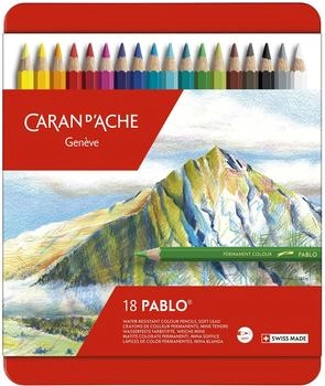 Caran d'Ache PABLO Buntstifte 18er Set (666.318)