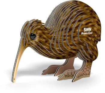 Eugy 3D Bastelset Brauner Kiwi (EH-091)