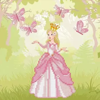 Diamond Dotz DBX045 Diamond Painting Prinzessin Dotz Box, Anfänger/Kids