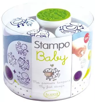 AladinE Stempel Baby Bauernhof