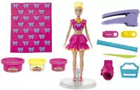 Hasbro Play-Doh Barbie Modedesignerin R&uuml;schen und Schleifen Puppe mit Zubeh&ouml;r