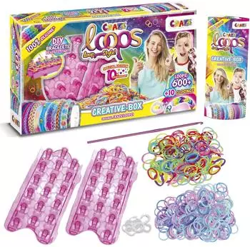 Craze Loops Loom Bänder Kreativ Box