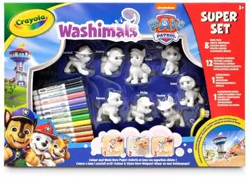 Crayola Washimals Paw Patrol Super Set